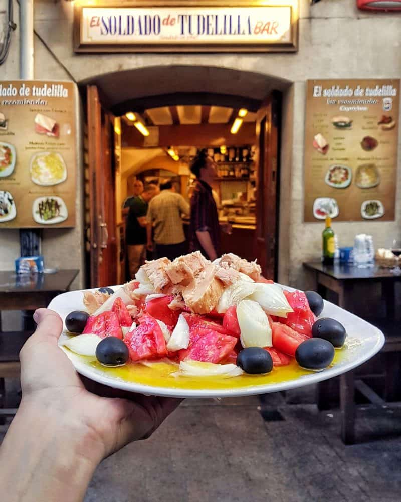 tapas in Logrono in Spain - 7 awesome things to do in Bilbao and La Rioja