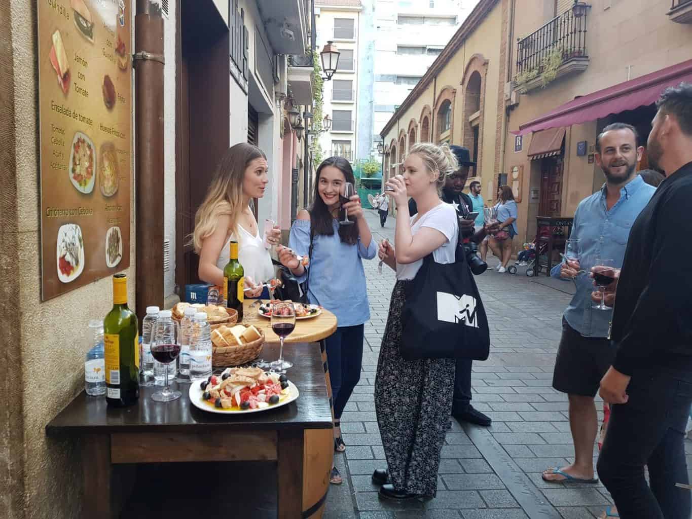 tapas in Logrono in Spain - 7 awesome things to do in Bilbao and La Rioja