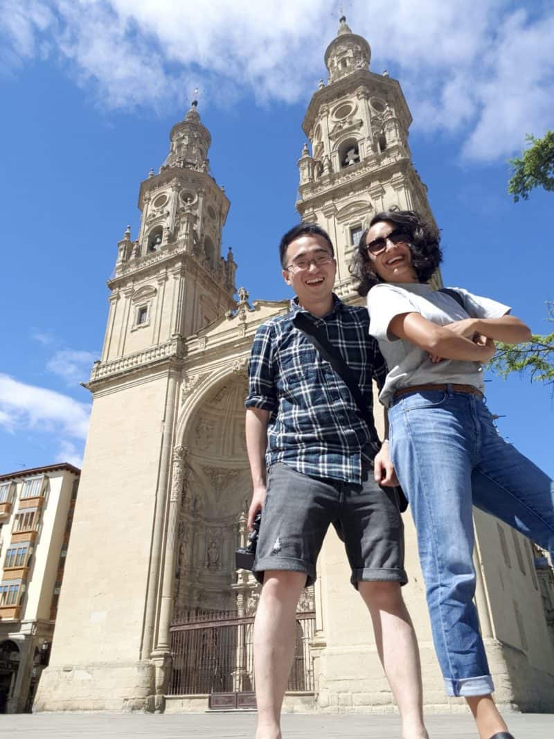 image of cathedral in Logrono in Spain - 7 awesome things to do in Bilbao and La Rioja