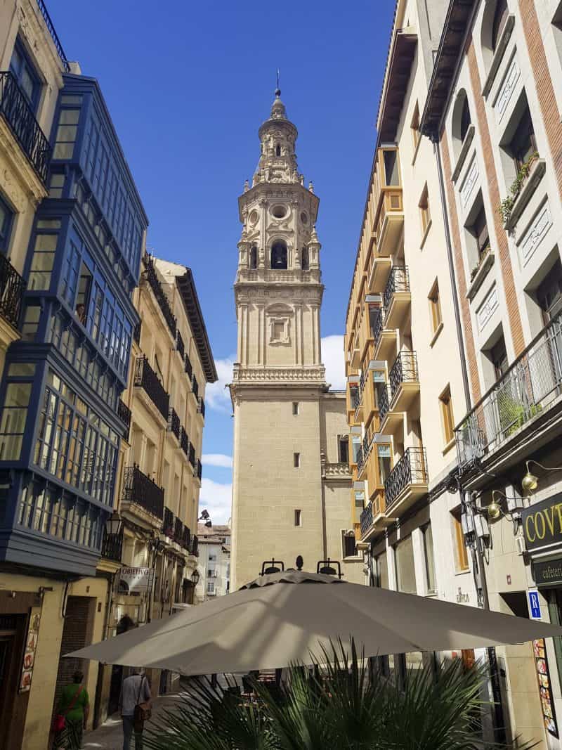 image of road in Logrono in Spain - 7 awesome things to do in Bilbao and La Rioja