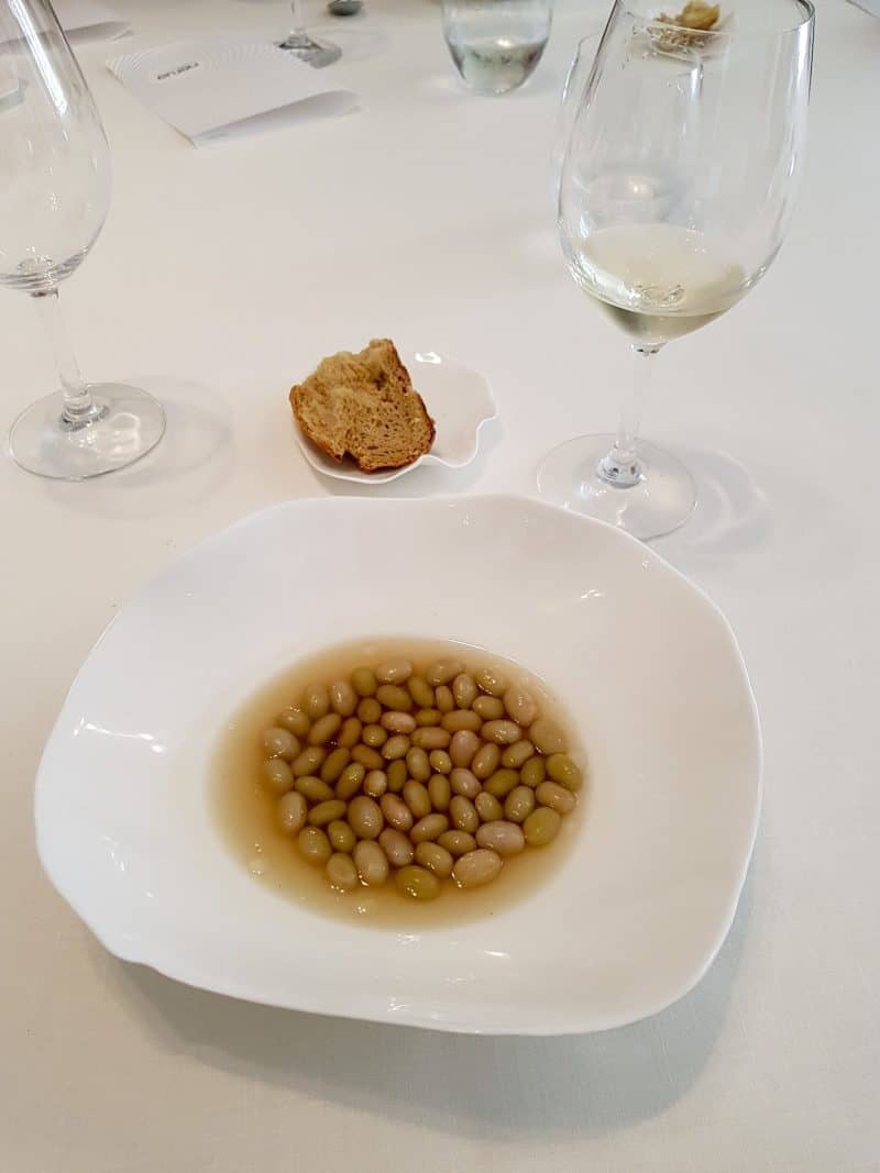 image of food in Nerua Restaurant in Bilbao - 7 awesome things to do in Bilbao and La Rioja