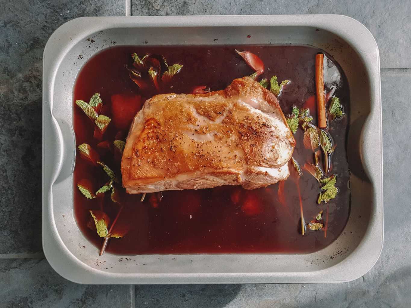 BRAISED LAMB RECIPE | Pomegranate Slow Cooked Lamb Shoulder