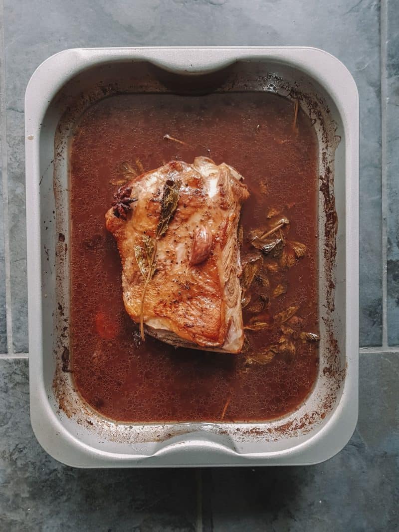 BRAISED LAMB RECIPE | Pomegranate Slow Cooked Lamb Shoulder