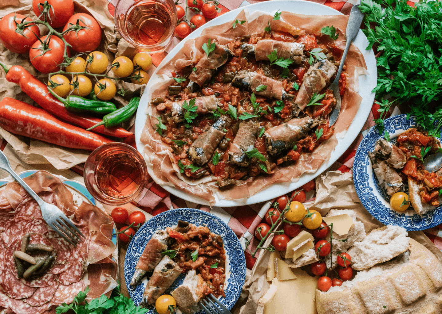 French Cooking: The Best Summer Tomato Recipe Is Basque Piperade, French recipe, sardines