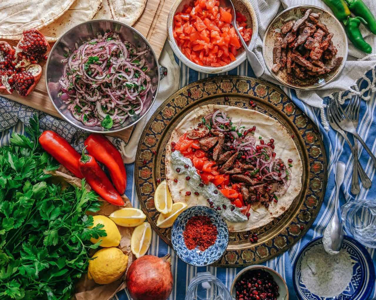 Quick And Tasty Wraps With Lamb Leg Steaks • The Cutlery Chronicles