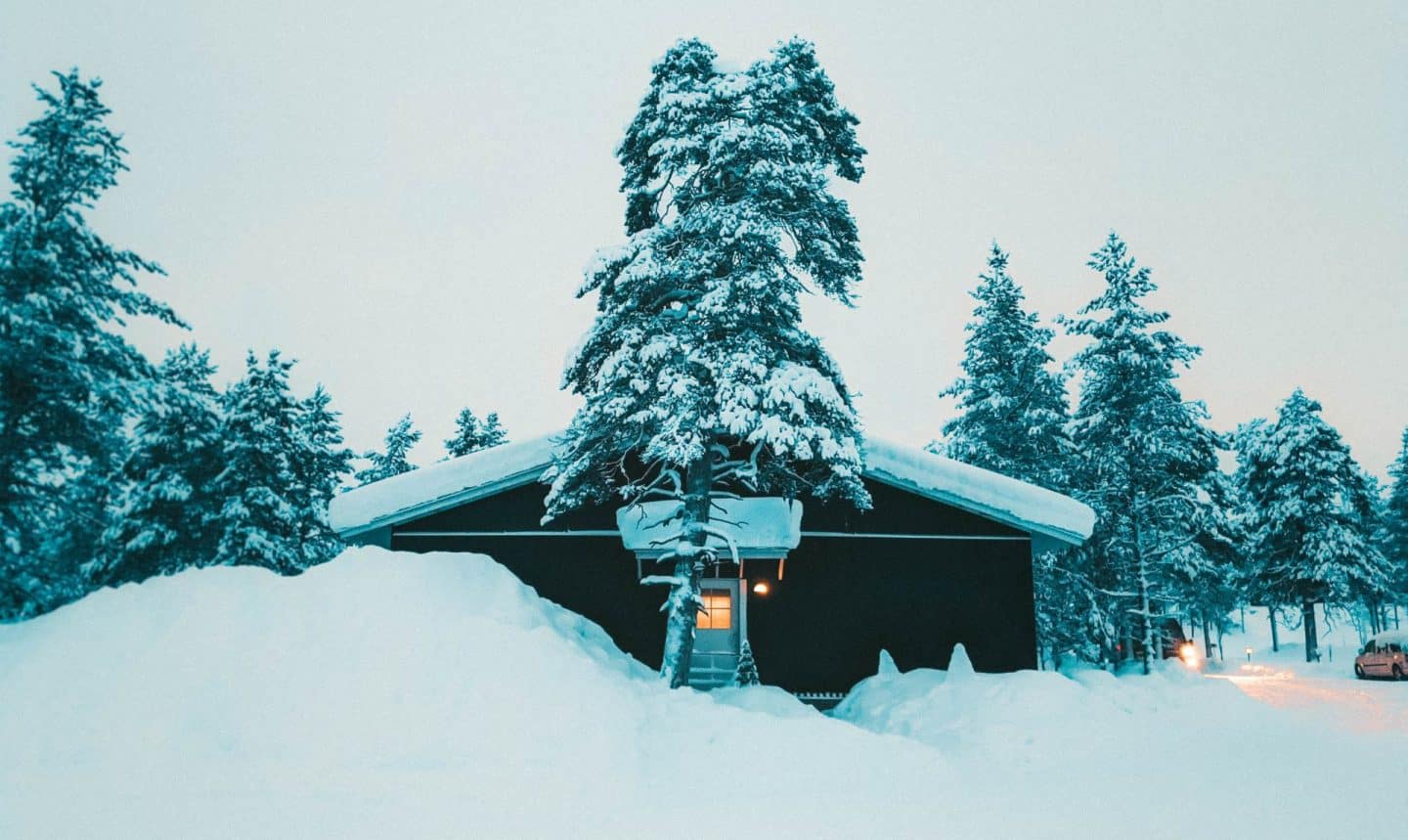 a building covered by snow Finnish Lapland, Lapland destinations, Lapland Finland, Inghams